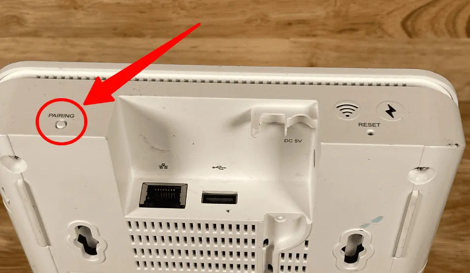 Ring Base Station Pairing Button 1st