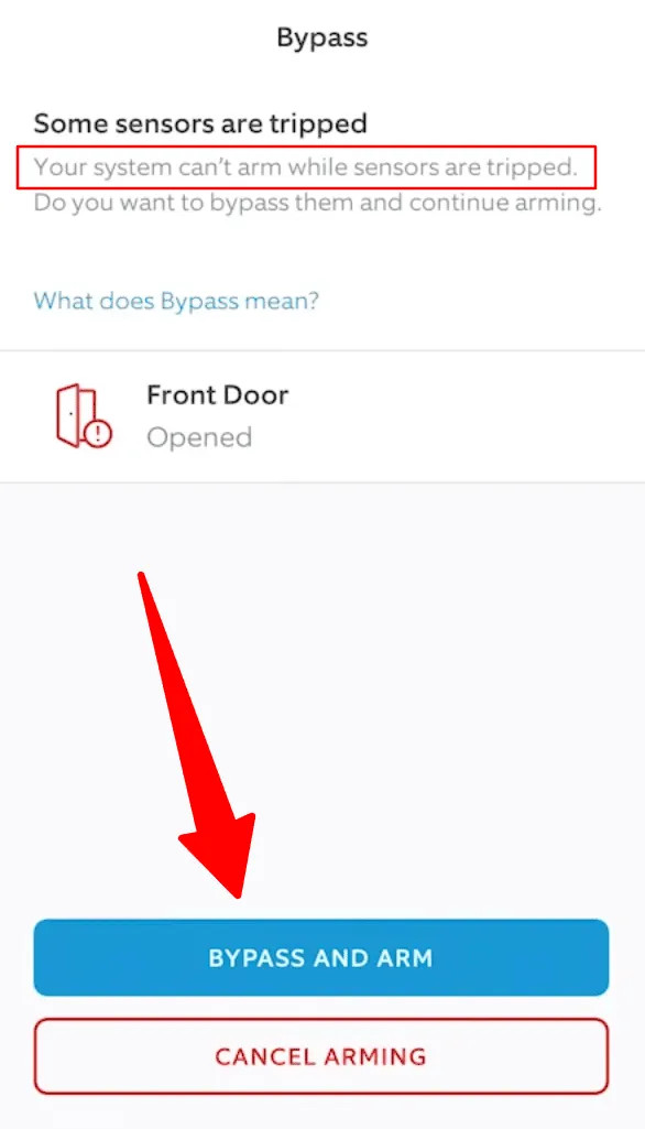 Ring Alarm Bypass