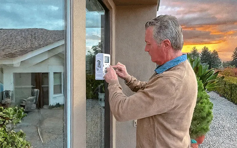 solving doorbell alarm